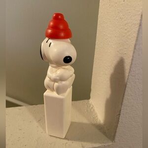 Snoopy. Plastic. 1958, 1966. Goes with Vintage Snoopy Snow Cone Machine.